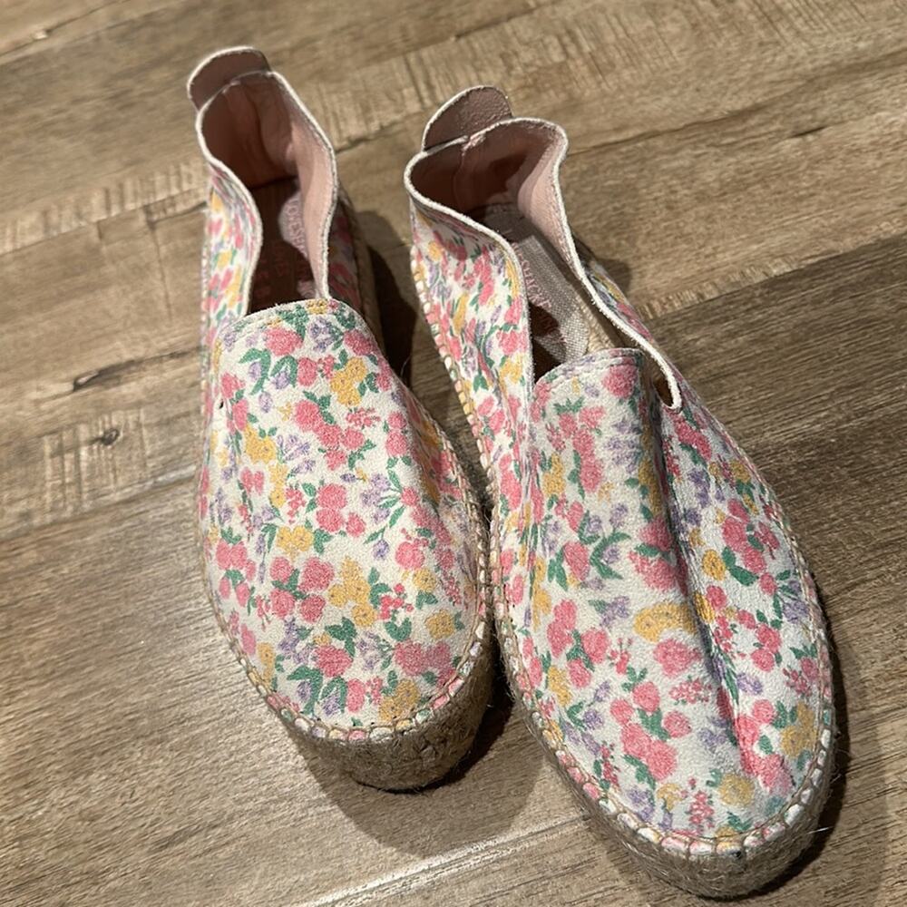 Loveshackfancy X Manebi Platform Espadrille Flats… - image 3